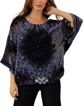 Hale Bob Hale Bob Briar Silk-Blend Top