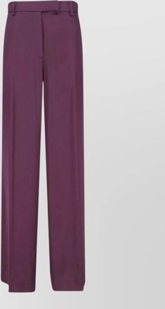 Dries Van Noten tailored trousers belt loops side pockets