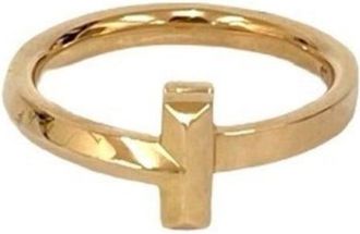 Tiffany & Co. Pink Pink Gold (18K) Band Ring (Pre-Owned)