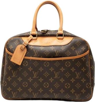 Louis Vuitton Pre-owned Handbags, female, Brown, Size: ONE SIZE Pre-owned Deauville