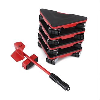 OEM Placas M&oacute;viles, Acero Q195, Ruedas Abs Antideslizantes, Mango De Pvc, Para Mobiliario Y Equipos Industriales