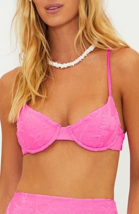 Beach Riot Camilla Underwire Bikini Top in Strawberry at Nordstrom Rack, Size X-Small