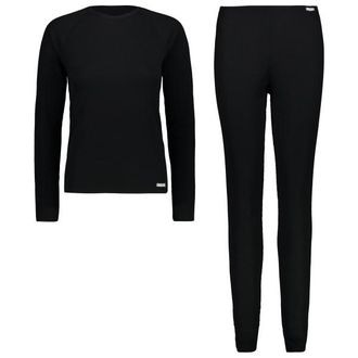 F.lli Campagnolo Set (Sweat And Pant) Warm Kunstfaserunterw&auml;sche f&uuml;r Damen | schwarz