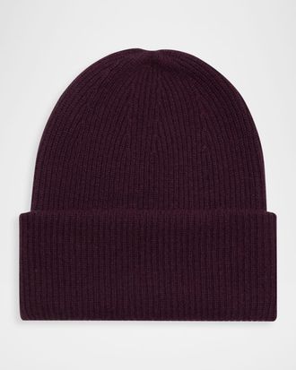 Lisa Yang Stockholm Ribbed Cashmere Beanie