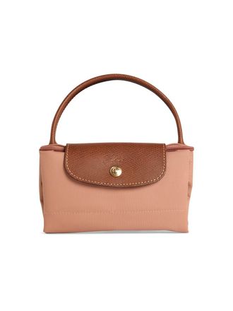 Longchamp Le Pliage Original S Tasche in rosa Tee -Polyamid