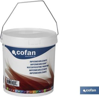 cofan Impermeabilizante Color Blanco (750 Ml), Revestimiento Impermeabilizante Cuenta Con Mucha Elasticidad Lo Que Le Permite Acompa&ntilde;ar Los Movimientos De D
