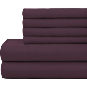 Southshore Fine Linens Vilano Springs Extra Deep Pocket Sheet Set in Purple at Nordstrom Rack, Size California King