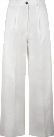 Nine In The Morning Pantaloni sartoriali - Bianco