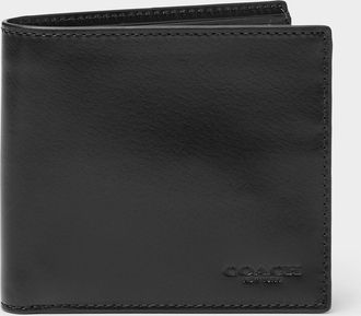 Coach Mens Minimalist smooth leather wallet