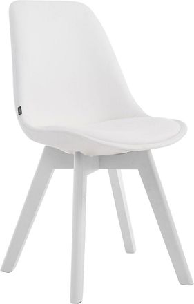 Clp Sedia Da Pranzo Manado In Similpelle Bianco Bianco