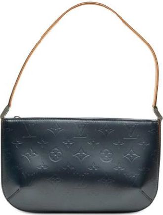 Louis Vuitton Pre-owned Fowler Schoudertas - Dames - Vintage Schoudertas - Blauw - ONE Size - Leer - Vintage
