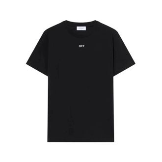 Off-white Newspaper Arrow Slim Logo Tee - Tops - Hombre - Negro - 2XL