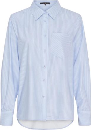 BTF-CPH Bamboe Shirt - Dames - Overhemden - Blauw - L - Bamboe - Overhemden