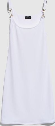 Gucci Viscose Cr&ecirc;pe Jersey Dress With Horsebit, White, Ready-to-wear