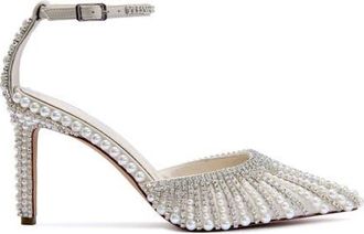 Azalea Wang Davina Stiletto Pump in Ivory at Nordstrom, Size 7.5