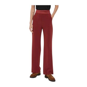 Benetton Dames, Broeken, Rood, Maat: XS Poliester