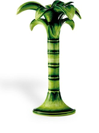 Les-Ottomans Palm Candlesticks Green 6913 Mar05