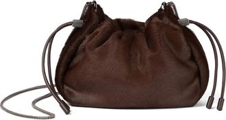 Brunello Cucinelli Mini Mellow Bucket Bag