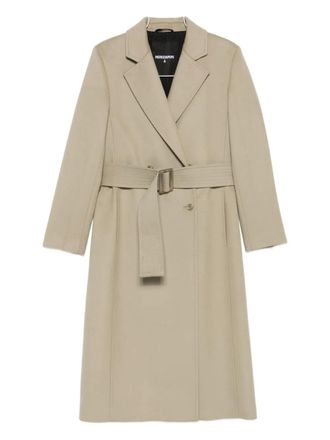 Patrizia Pepe Jas met ceintuur - Beige