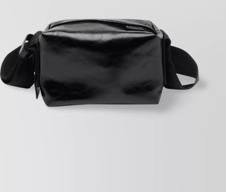 Uma Wang rectangular leather small shoulder bag