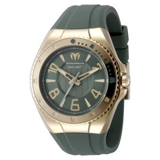 Technomarine Lusso Mare Quartz Green Dial Mens Watch TM-225032