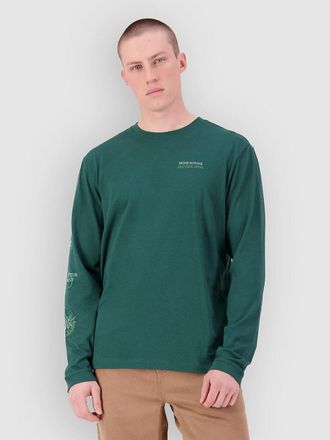 Mons Royale Yonder Merino Organic Cotton Thermo Shirt groen