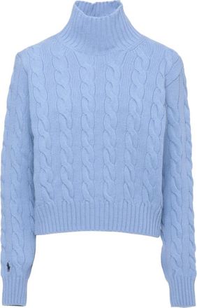 Ralph Lauren Turtleneck Trui - Dames - Coltruien - Blauw - L - Truien & Vesten