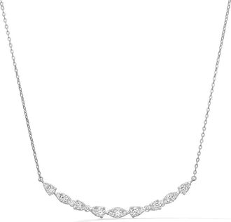 HEARTS ON FIRE Aerial Dewdrop Pendant Necklace in White Gold/Diamond at Nordstrom, Size 18