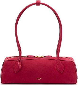 Alaia Le Teckel Medium Bag In Nubuk Calfskin