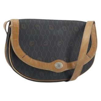 Dior Pre-owned Cross Body Bags, female, Black, Size: ONE SIZE Pre-owned Vintage Shoulder Bag