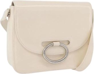 Prada Pre-owned Vintage Schoudertas - Dames - Vintage Schoudertas - Beige - ONE Size - Leer - Vintage