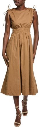 Kenneth Cole Ruched Cutout Waist Dress