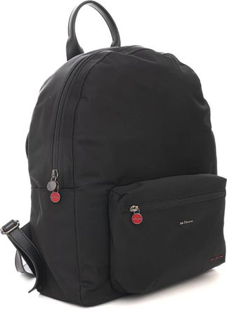 Kiton Rugzak met logo-embleem aan de voorkant - Heren - Rugzakken - Zwart - ONE Size - Nylon - Tassen