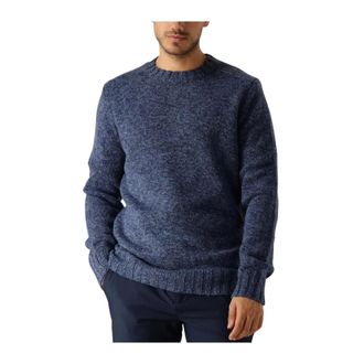 Dstrezzed Dstrezzed, Truien & Vesten, Heren, Blauw, M, Wol, Heren Crewneck Sweater & Vest