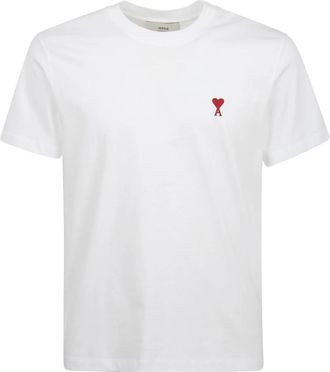Ami Ami De Coeur T-Shirt - Dames - T-shirts - Wit - M - Katoen - Tops