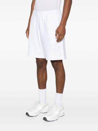 Givenchy Logo Cotton Shorts - White