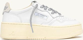 Autry SNEAKERS MEDALIST PLATFORM IN PELLE BIANCA