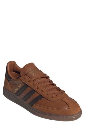 adidas Gender Inclusive Handball Spezial Sneaker in Dusky Bronze/Aurora Coffee at Nordstrom, Size 10.5 Womens