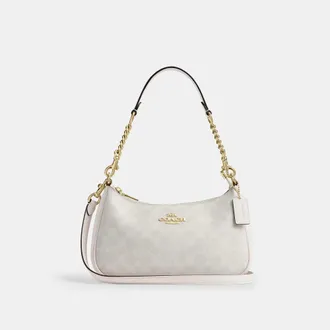 Coach Teri Shoulder Bag In Signature Canvas