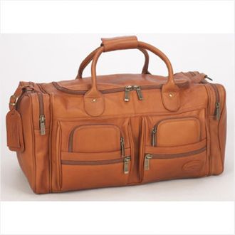 Claire Chase 303E-saddle Executive Sport Duffel - XL - Saddle
