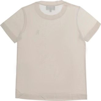 Emporio Armani Boys T-Shirt With Logo White Cotton T-Shirts And Polos