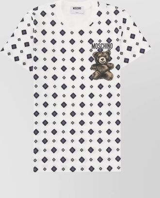 Moschino cotton printed t-shirt
