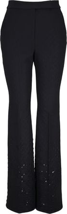 Dorothee Schumacher Pantaloni Sparkling Emotions con decorazione - Nero