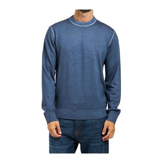 HUGO BOSS Uomo, Maglie, Blu, M, new