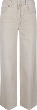 Mother The Undercover Sneak Jeans - Dames - Loose Fit Jeans - Grijs - W27 - Denim - Jeans