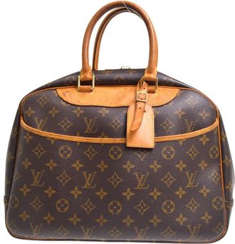 Louis Vuitton Trouville Monogram Canvas Brown Canvas Handbag (Pre-Owned)
