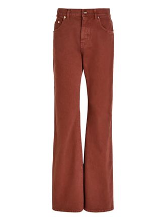 Gabriela Hearst Willa bootcut jeans - women - Cotton - 28 - Brown