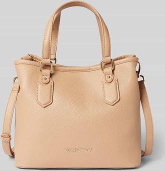 Valentino Handbags Handtasche mit Label-Applikation Modell BRIXTON in Beige, Größe 1