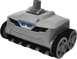 Habitat et Jardin Robot De Piscina De Succi&oacute;n Hidr&aacute;ulico Faster - Suministrado Con 12 Tramos De Tubos De 1 M - Estructura: Abs + Pom - Color: Gris - Gris