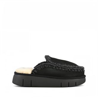 Mou Mules, female, Black, Size: 11 US Eskimo Bounce Clog